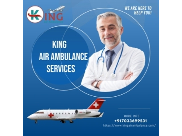 Take the King Air Ambulance Service in Dehradun - 1