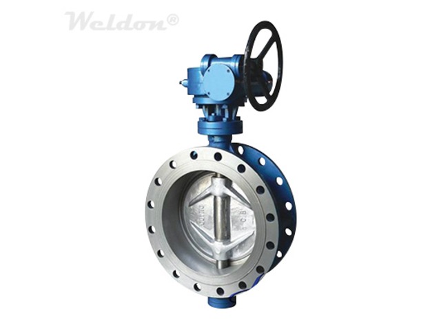 Flanged End Double Offset Butterfly Valve - 1